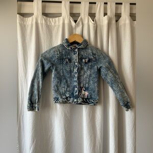 Little Lass Blue Jean Jacket for Kids